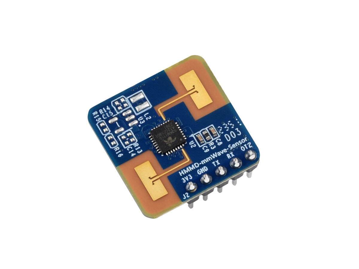 WaveShare Human Micro-Motion Detection mmWave Sensor 24GHz mmWave Radar S3KM1110 FMCW-teknologi
