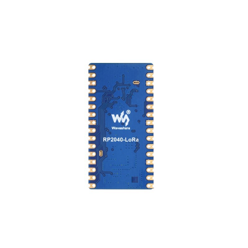 WaveShare RP2040-LoRa Udviklingskort (SX1262) LF med adapterplade FPC-kabel