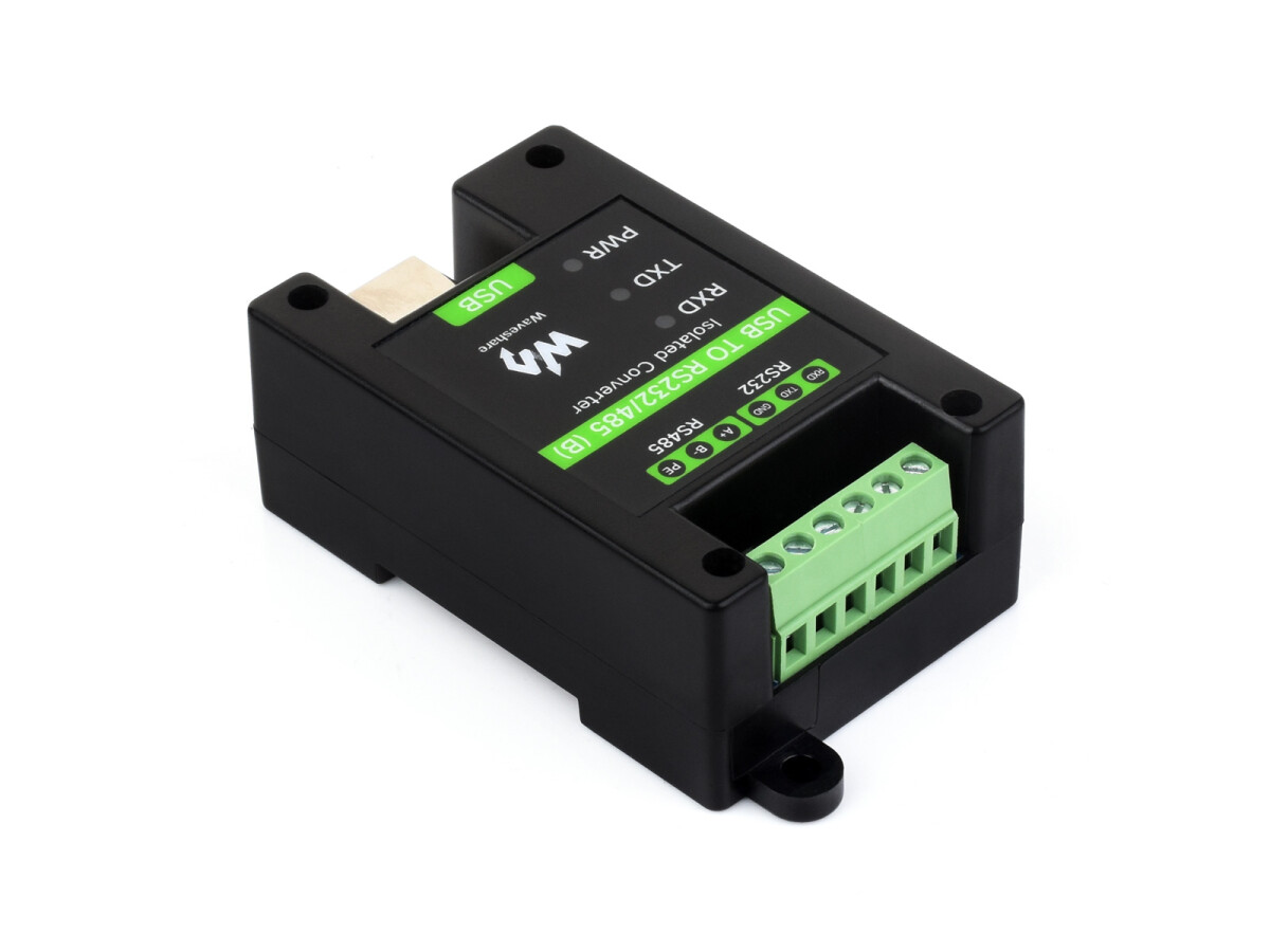 WaveShare USB til RS232/485 Industrielt niveau isoleret converter (FT232RNL)