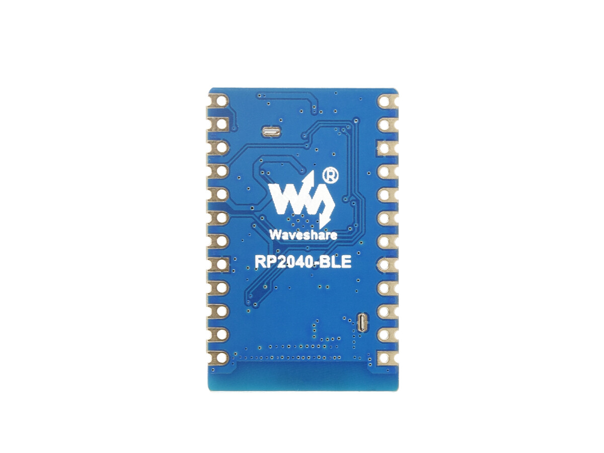 WaveShare RP2040-BLE Udviklingskort understøtter Bluetooth 5.1 Dual Mode