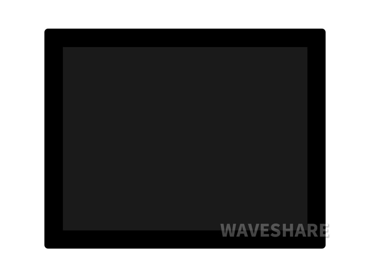 WaveShare 9,7 Zoll Kapazitiver Touch Display 768x1024 IPS Panel HDMI Verstærket Glaspanel 10-Punkt Touch