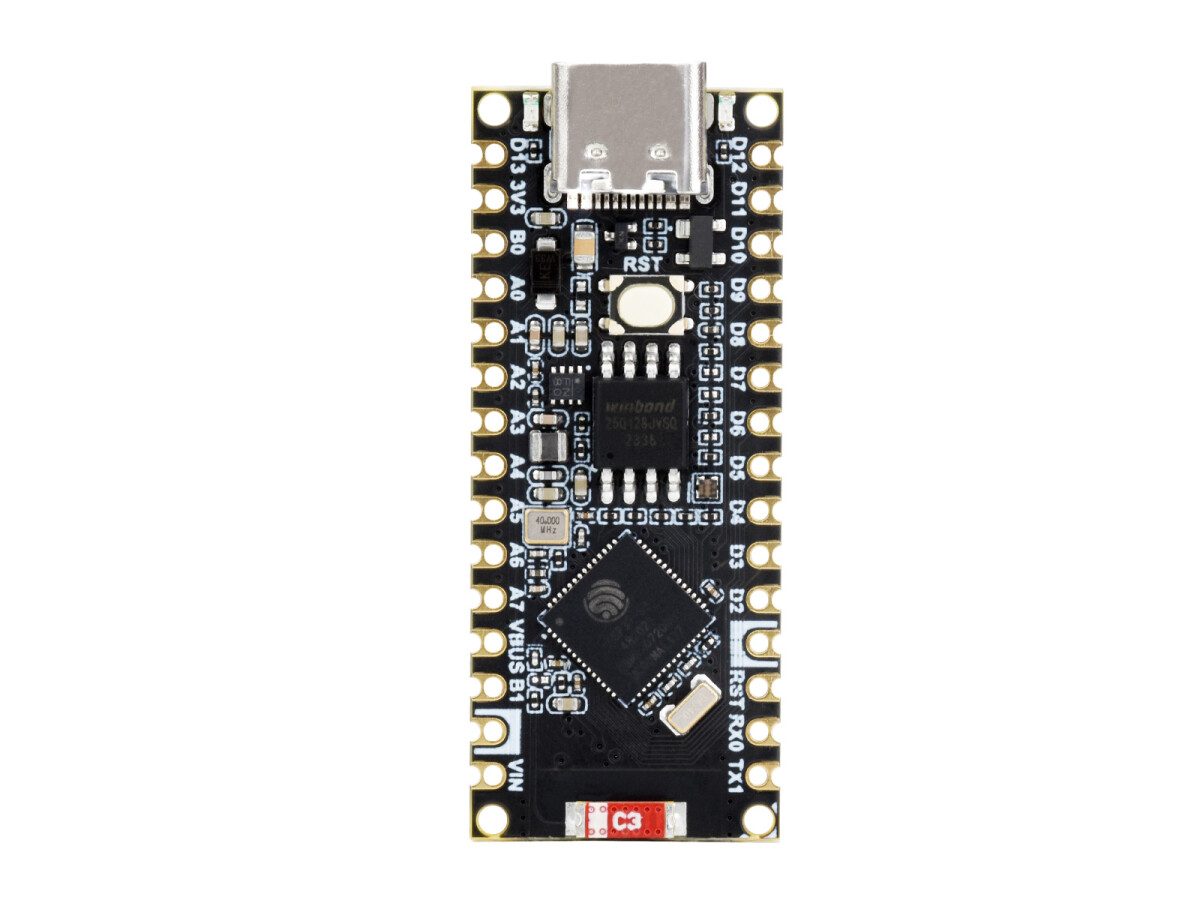 WaveShare ESP32-S3-Nano Udviklingskort (ESP32-S3R8) Kompatibel med Arduino Nano ESP32