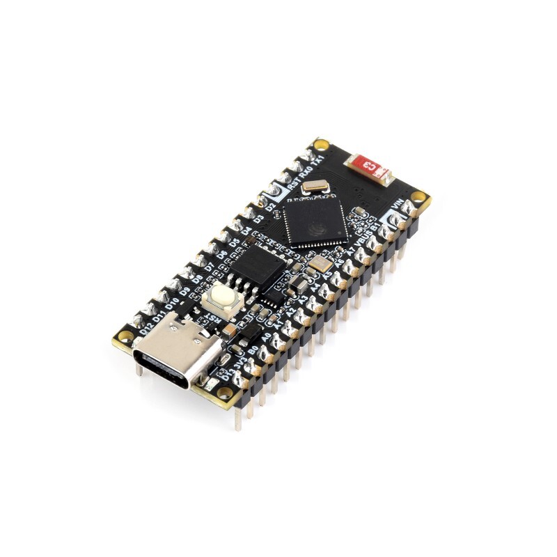 WaveShare ESP32-S3-Nano Udviklingskort (ESP32-S3R8) Uforsyet. Kompatibel med Arduino Nano ESP32