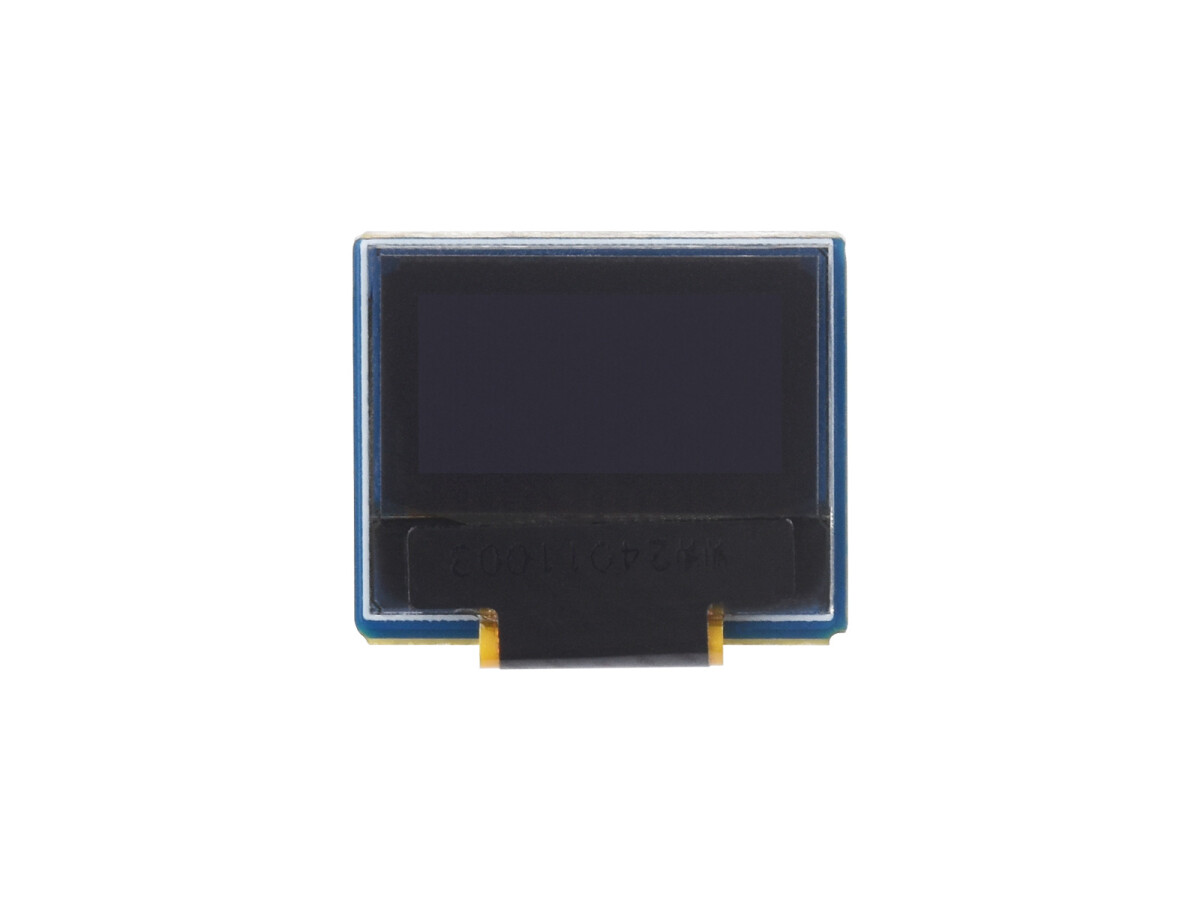 WaveShare 0,49 Zoll OLED-displaymodul 64x32 I2C hvid på sort
