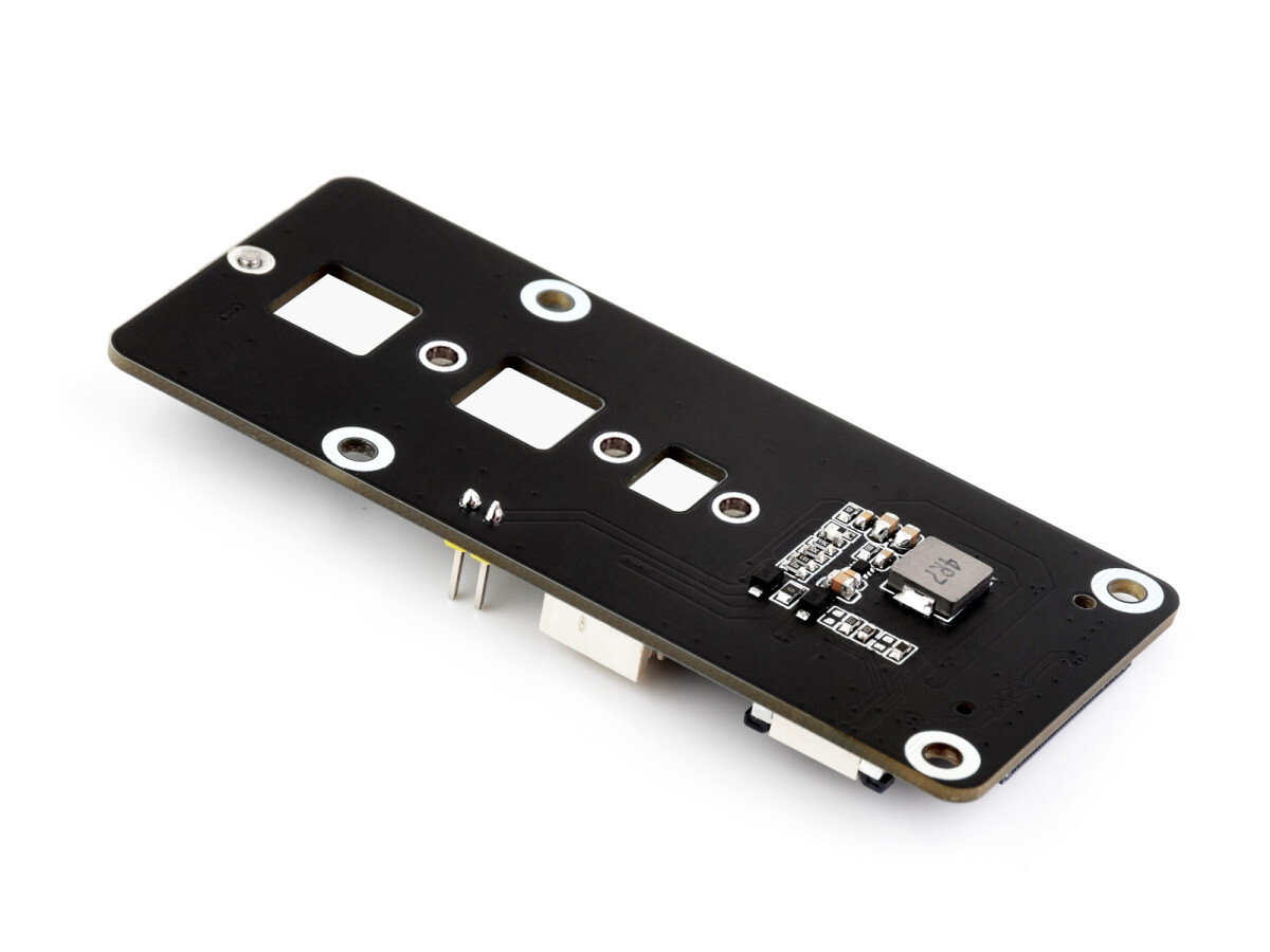 WaveShare PCIe zu M.2 Adapterkort (C) til Raspberry Pi 5 Understøtter NVMe M.2 SSD