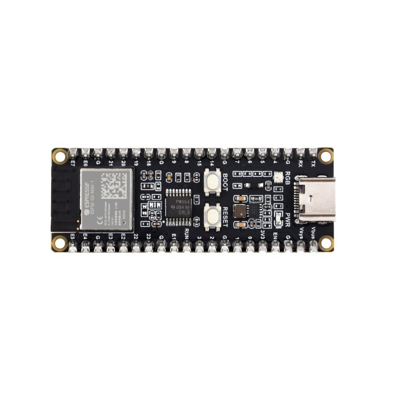 WaveShare ESP32-C6 Mikrocontroller WiFi 6 Udviklingskort – Forudmonteret