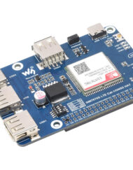 WaveShare Cat-1/GNSS HAT til Raspberry Pi (SIM7670G) Global multi-bånd LTE 4G Cat-1
