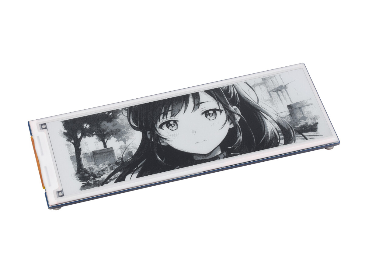 WaveShare 5,79 Zoll E-Paper Display Modul 792x272 Sort/Hvid E-Ink display SPI Interface
