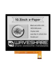 WaveShare 10,3 Zoll E-Paper E-Ink Display (G) 1872x1404 Sort/Hvid