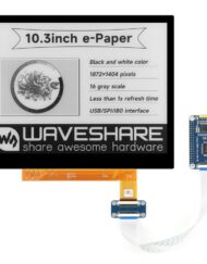 WaveShare 10,3 Zoll E-Paper E-Ink Display (G) 1872x1404 Schwarz/Weiß mit Adapterplatine