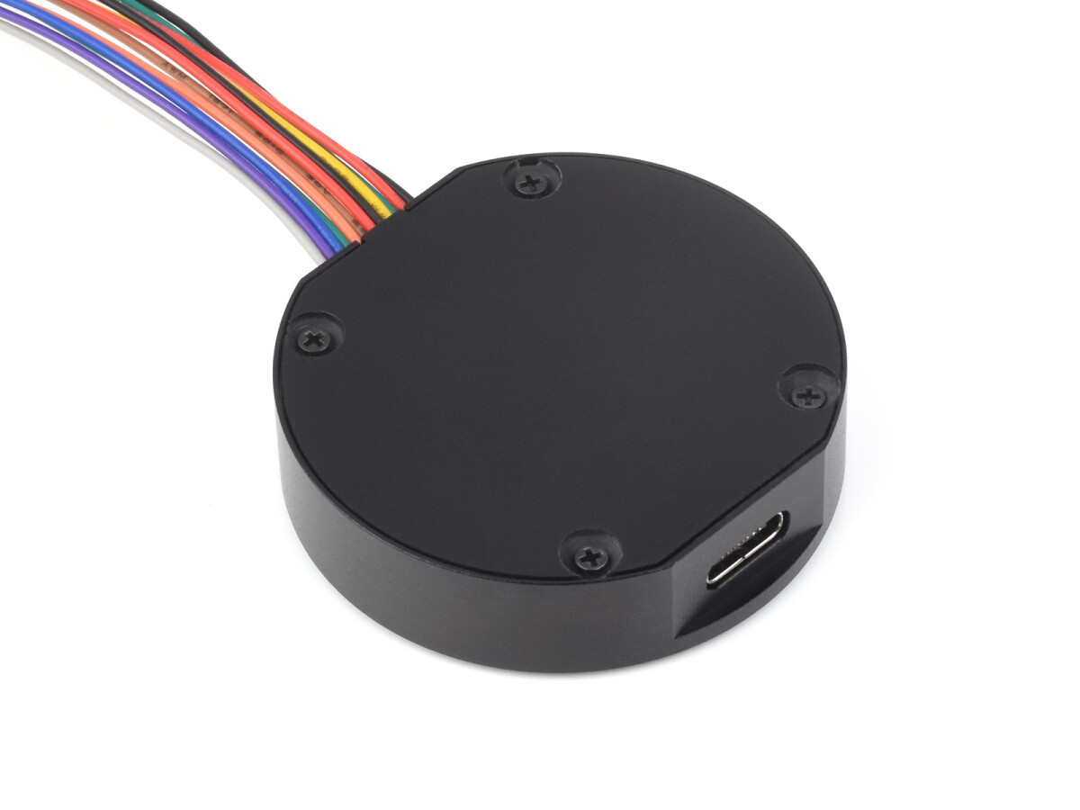 WaveShare ESP32-S3 Udviklingskort med 1,28 tommer Rund Touch LCD CNC Metal Kabinet Accelerometer Gyroskop Sensor