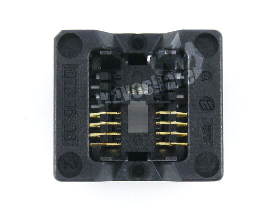 Enplas OTS-8(16)-1.27-03 SOP Test & Burn-in Sockets