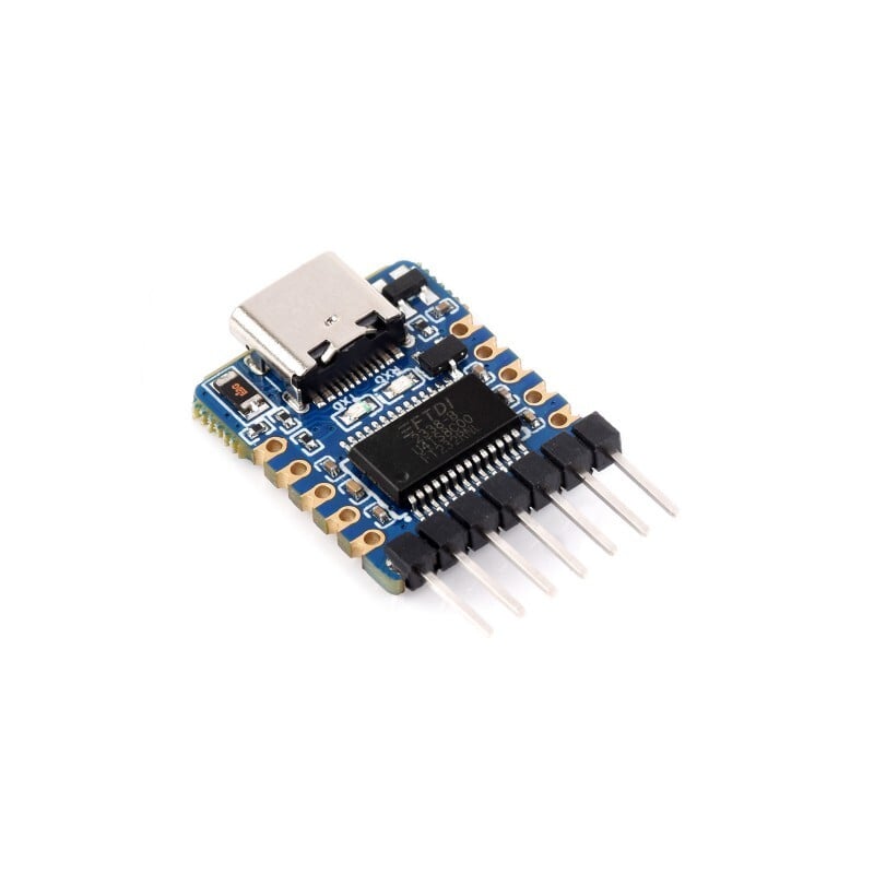 WaveShare USB til UART (TTL) Mini Kommunikationsmodul, forudmonteret