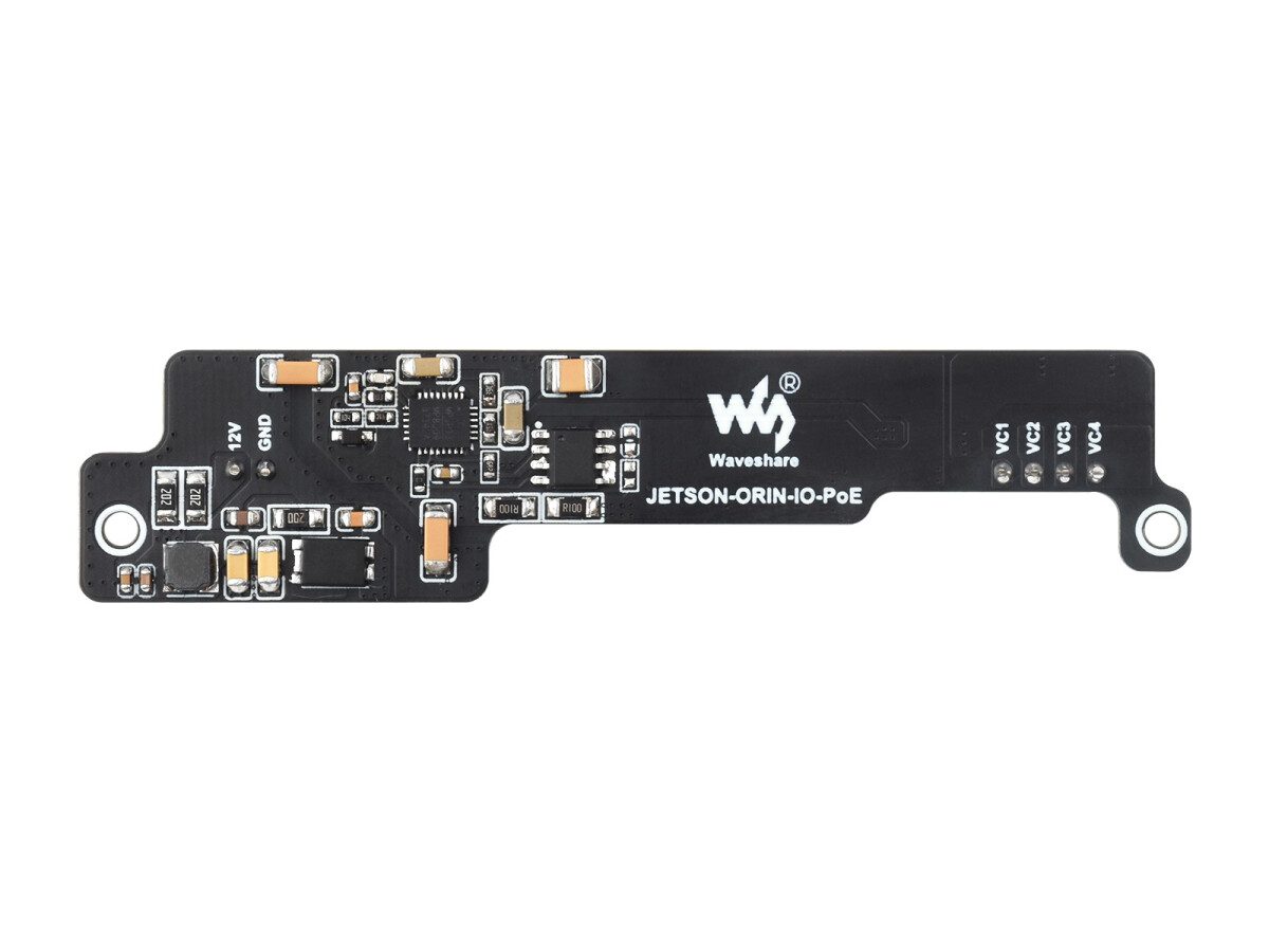 WaveShare PoE udvidelseskort til NVIDIA Jetson Orin Nano/NX