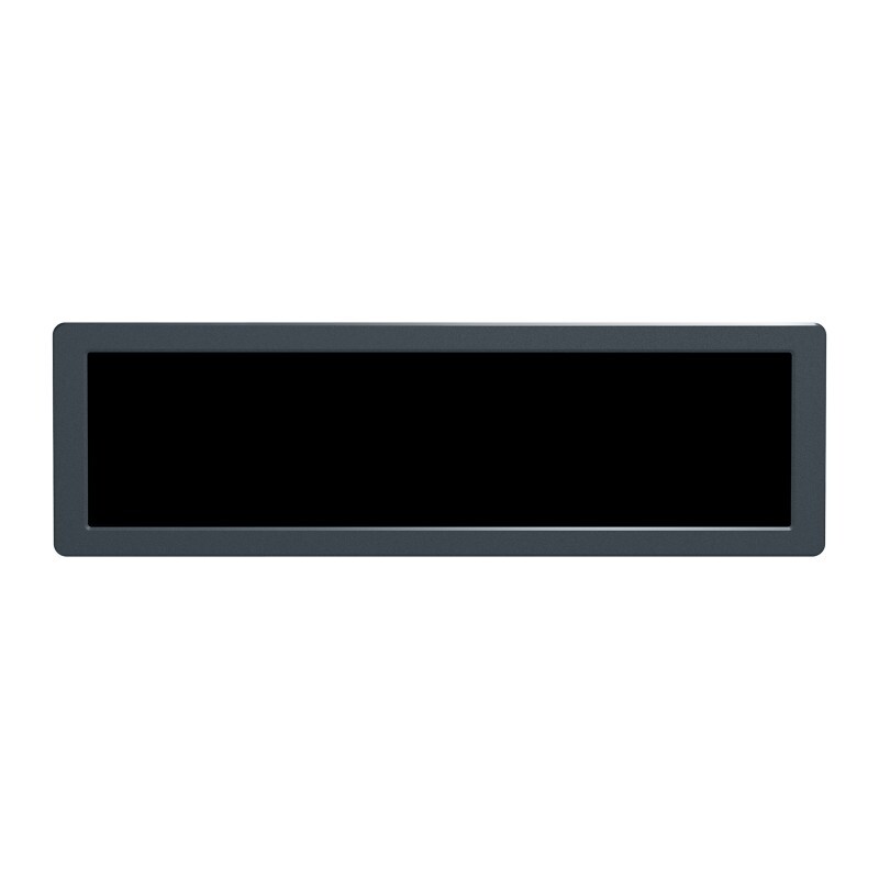 WaveShare 8,8 Zoll USB Monitor AIO LCD-skærm 1920x480 Grå CNC Metal Kabinet IPS Type-C