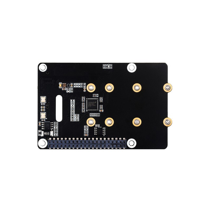 Waveshare PCIe To 2-Ch M.2 Adapter Type B for Raspberry Pi 5
