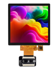 WaveShare 4-toms IPS kapacitivt touchdisplay 480x480 RGB for Luckfox Pico Ultra