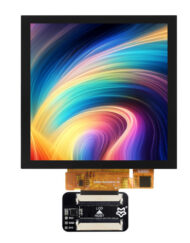 WaveShare 4-tums IPS kapacitivt touchdisplay 720x720 för Luckfox Pico Ultra
