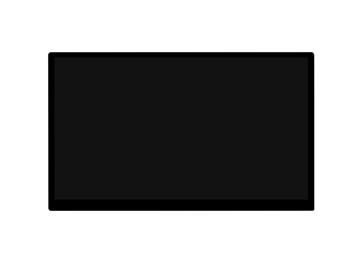 WaveShare 18,5 Zoll Kapazitiver Touch-Display 1920x1080 Full HD Kompatibel med Raspberry Pi Jetson Nano PC