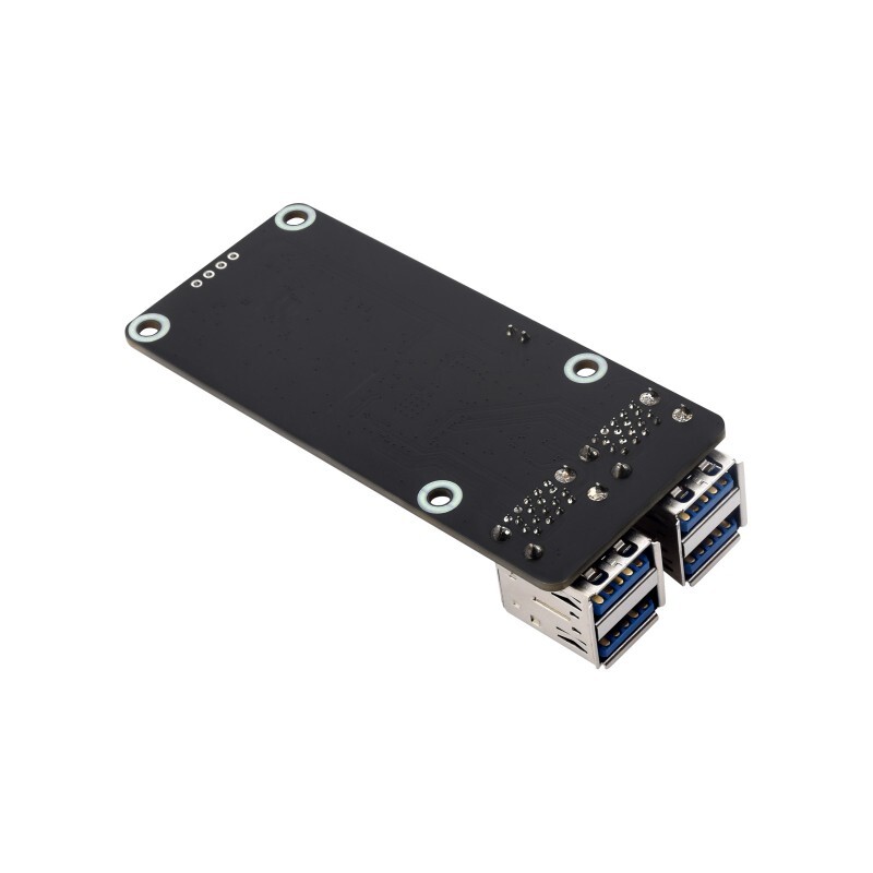 Waveshare PCIe To 4-Ch USB3.2 Gen1 Board (C) Til Raspberry Pi 5