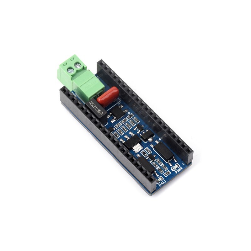 Waveshare DALI2 erweiteringsmodul til ESP32 Pico-seriebrikker, Understøtter DALI-kommunikation til kundespecifik styring af flere lysgrupper