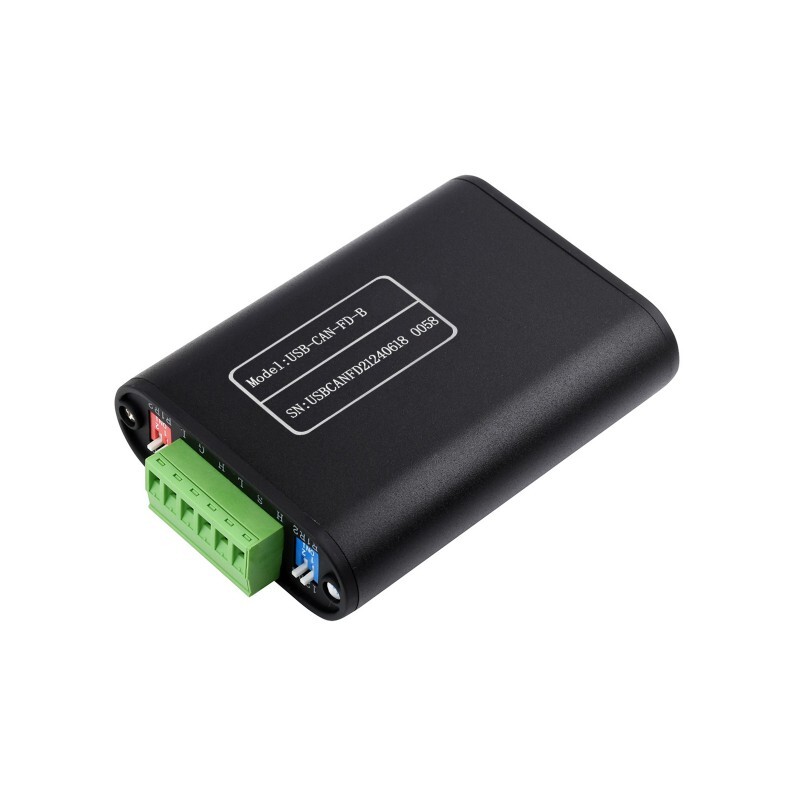Waveshare Industrielle CAN/CAN FD Bus Datenanalysator, USB zu CAN FD Adapter, Unterstützung for Windows og Linux