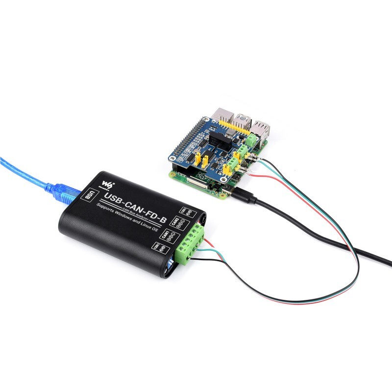Waveshare Industrielle CAN/CAN FD Bus Datenanalysator, USB zu CAN FD Adapter, Unterstützung for Windows og Linux