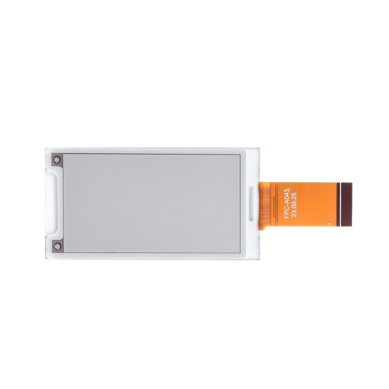 Waveshare 2.15 Zoll e-Papir (B), E-Ink Display, 296x160, Rød/Sort/Hvid, SPI-interface