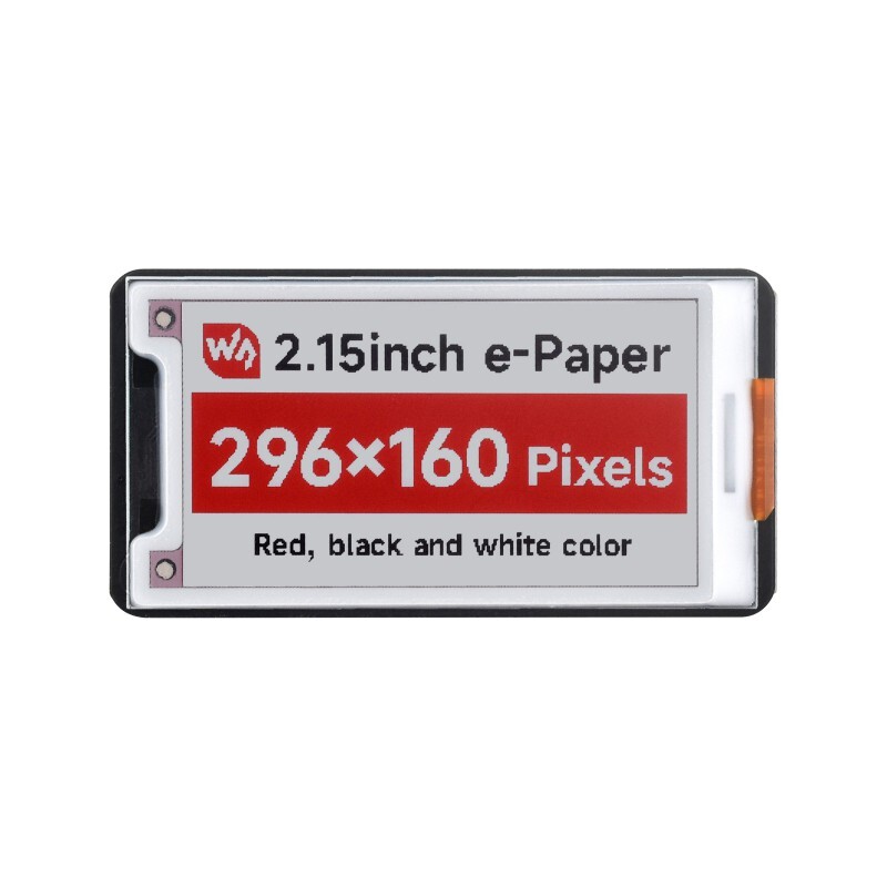 Waveshare 2,15 Zoll e-Paper HAT+ (B)