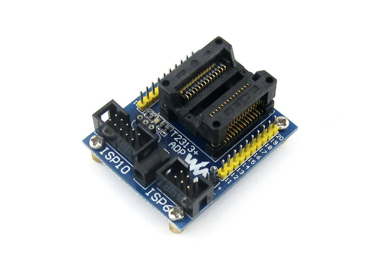 WaveShare T2313+ ADP AVR-programmeradapter