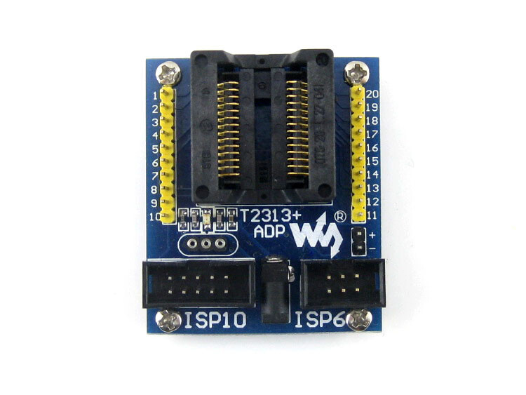 WaveShare T2313+ ADP AVR-programmeradapter