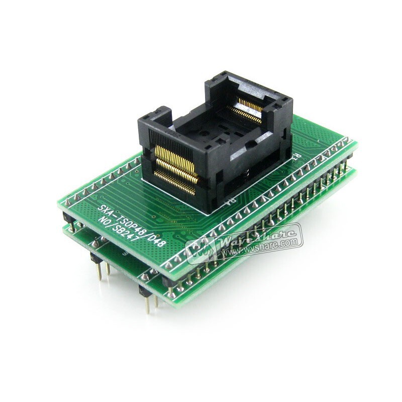 WaveShare TSOP48 TO DIP48 (A), Programmer adapter