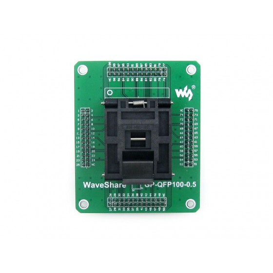Yamaichi GP-QFP100-0.5 Programmer Adapter til QFP100 TQFP100 LQFP100 pakke