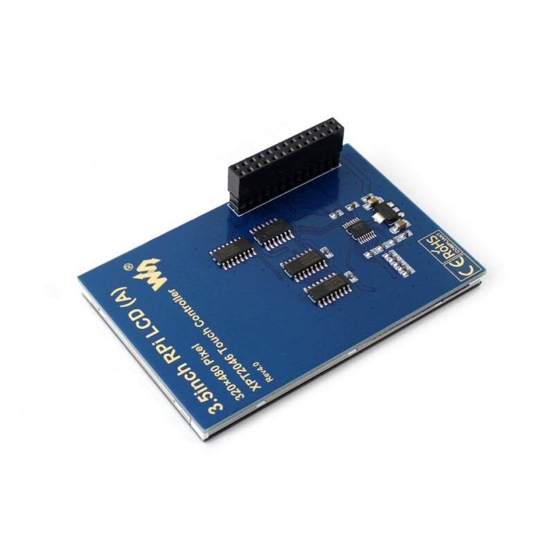 Waveshare 3,5 Zoll TFT LCD-display 480x320 Resistiv berøringsskærm til Raspberry Pi