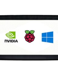 Waveshare 10,1 Zoll Kapazitiver Touchscreen LCD (H) mit Gehäuse, 1024x600, HDMI, Unterstützung für verschiedene Systeme