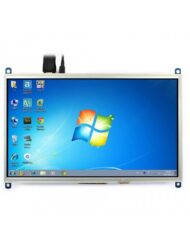 Waveshare 10,1 Zoll Raspberry Pi Display 1024x600 resistivt Touchscreen LCD Display HDMI-interface