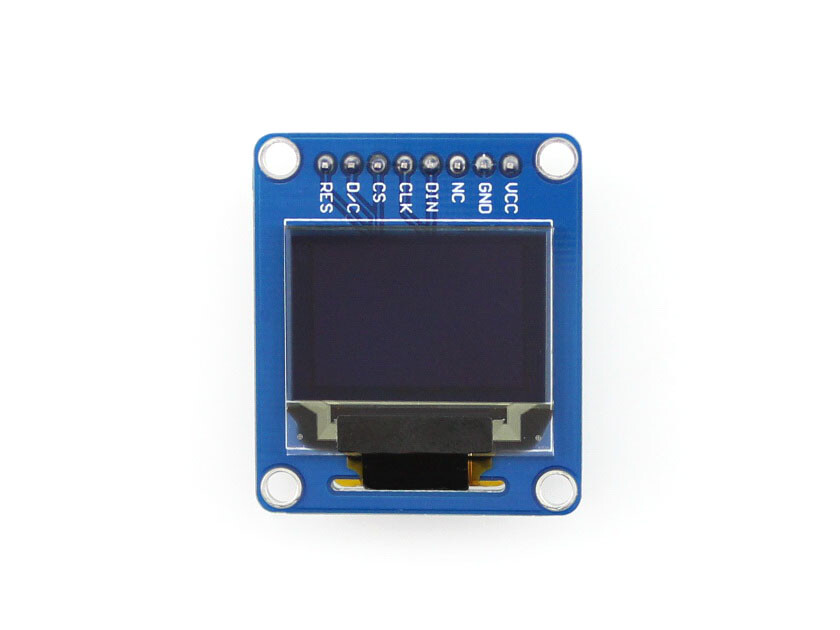 Waveshare 0,95 Zoll 96x64 RGB OLED SPI I2C Interfaces vertikal stik SSD1331