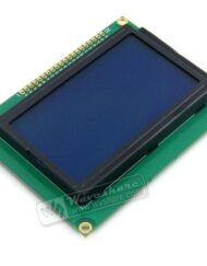 WaveShare LCD12864-ST (3,3V Blå baggrundsbelysning)