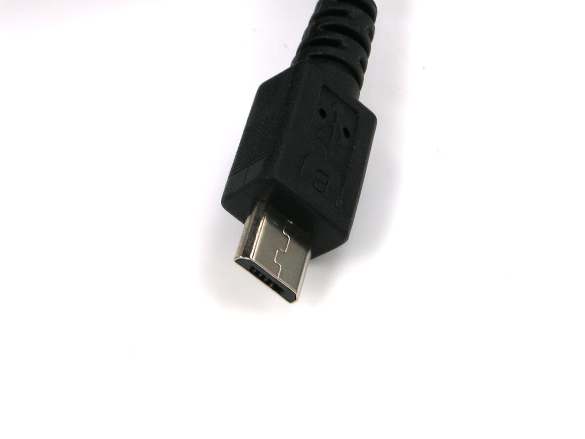 V-TEC 1m USB 2.0 data- og opladningskabel, hanstik / micro-B stik til smartphone/tablet