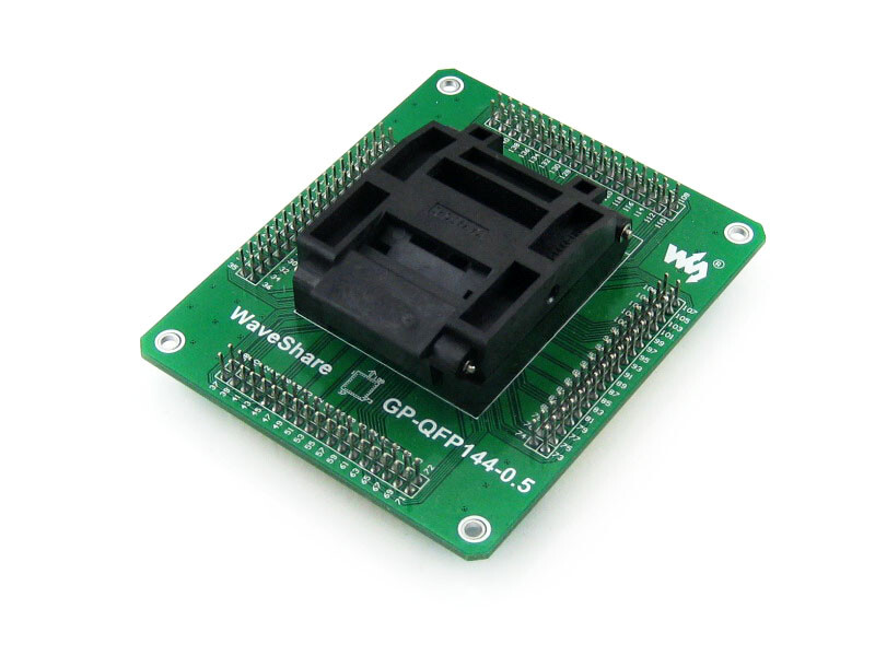 Yamaichi GP-QFP144-0.5 IC teststik og programmeringsadapter til QFP144 TQFP144 LQFP144 pakke