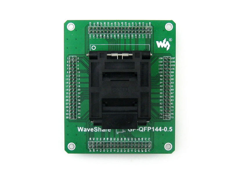 Yamaichi GP-QFP144-0.5 IC teststik og programmeringsadapter til QFP144 TQFP144 LQFP144 pakke