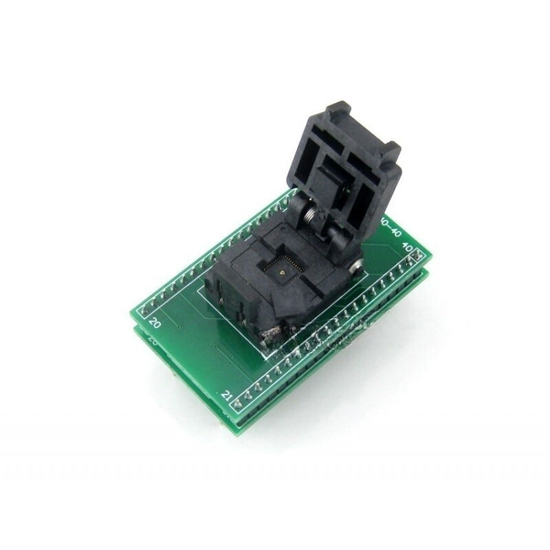Plastronics QFN40 til DIP40 programmeringsadapter til QFN40, MLF40, MLP40 pakke
