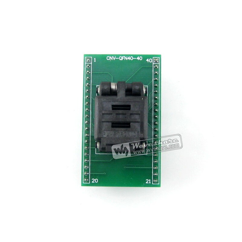Plastronics QFN40 til DIP40 programmeringsadapter til QFN40, MLF40, MLP40 pakke