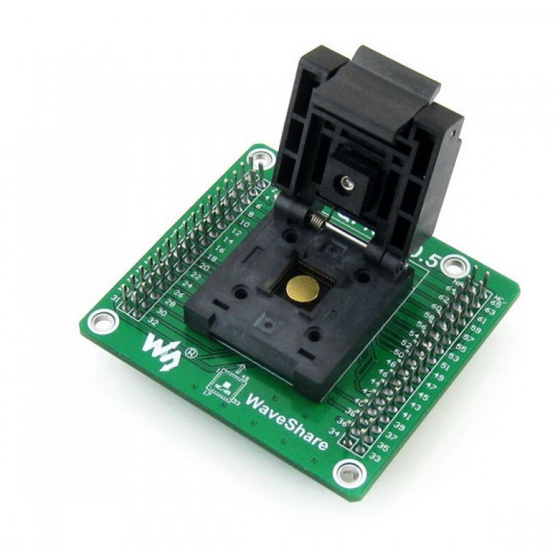 WaveShare GP-QFN64-0.5-B, Programmer adapter