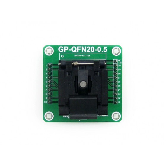 Enplas GP-QFN20-0.5-B Programmer Adapter for QFN20 MLF20 MLP20 Package