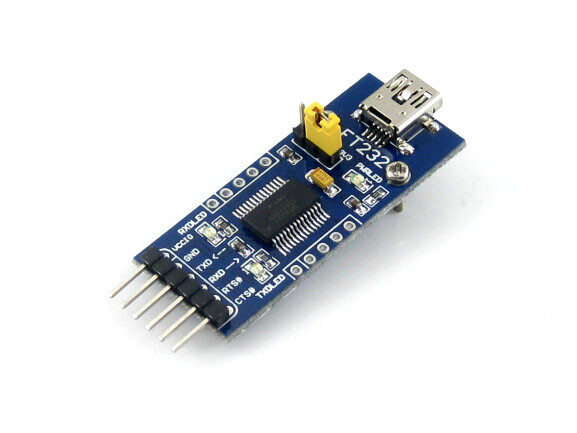 Waveshare FTDI FT232 USB UART Bord (mini) USB TIL UART løsning med USB mini stik