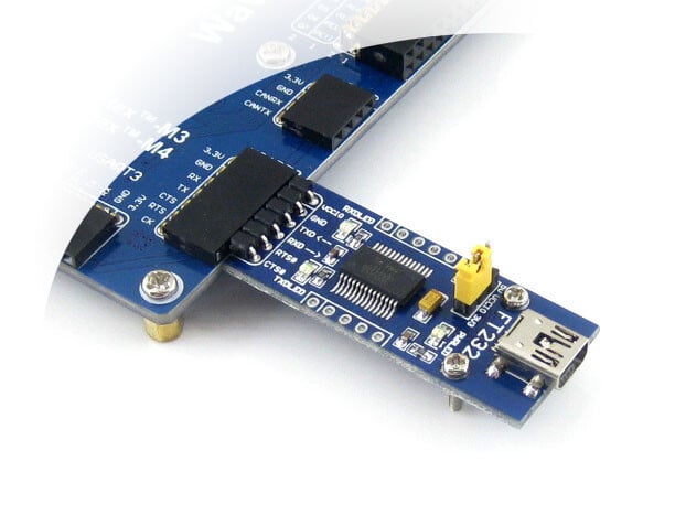 Waveshare FTDI FT232 USB UART Bord (mini) USB TIL UART løsning med USB mini stik