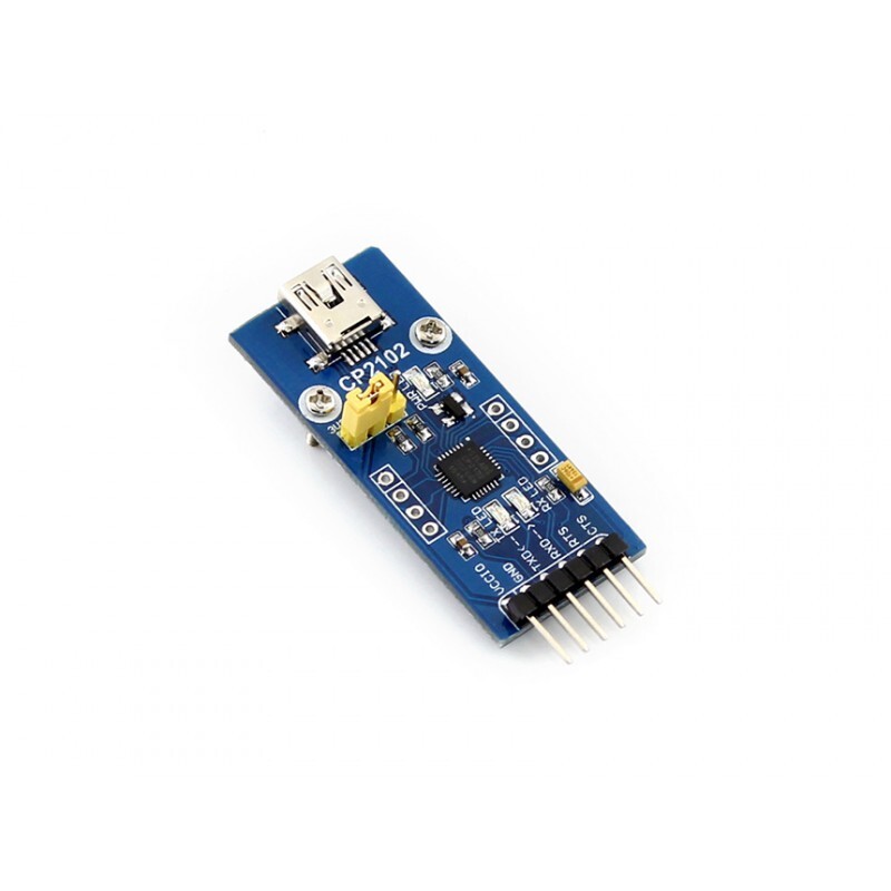 Waveshare CP2102 USB til UART-modul med USB mini-stik