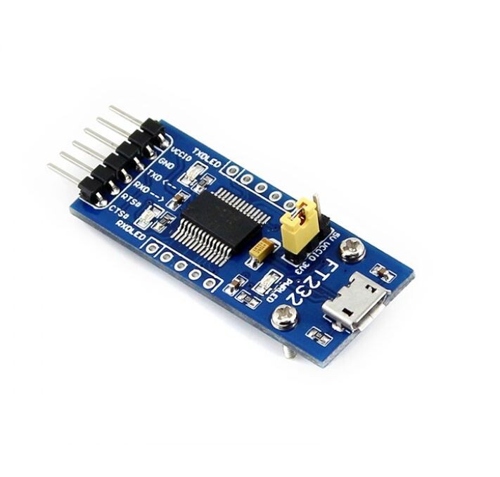 WaveShare FT232 USB UART Board (micro) USB Til TTL (UART) Kommunikationsmodul