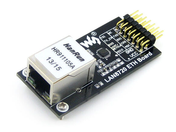 Waveshare LAN8720 ETH-kort, Ethernet-modul, 10 100 Ethernet-transceiver LAN8720 indbygget
